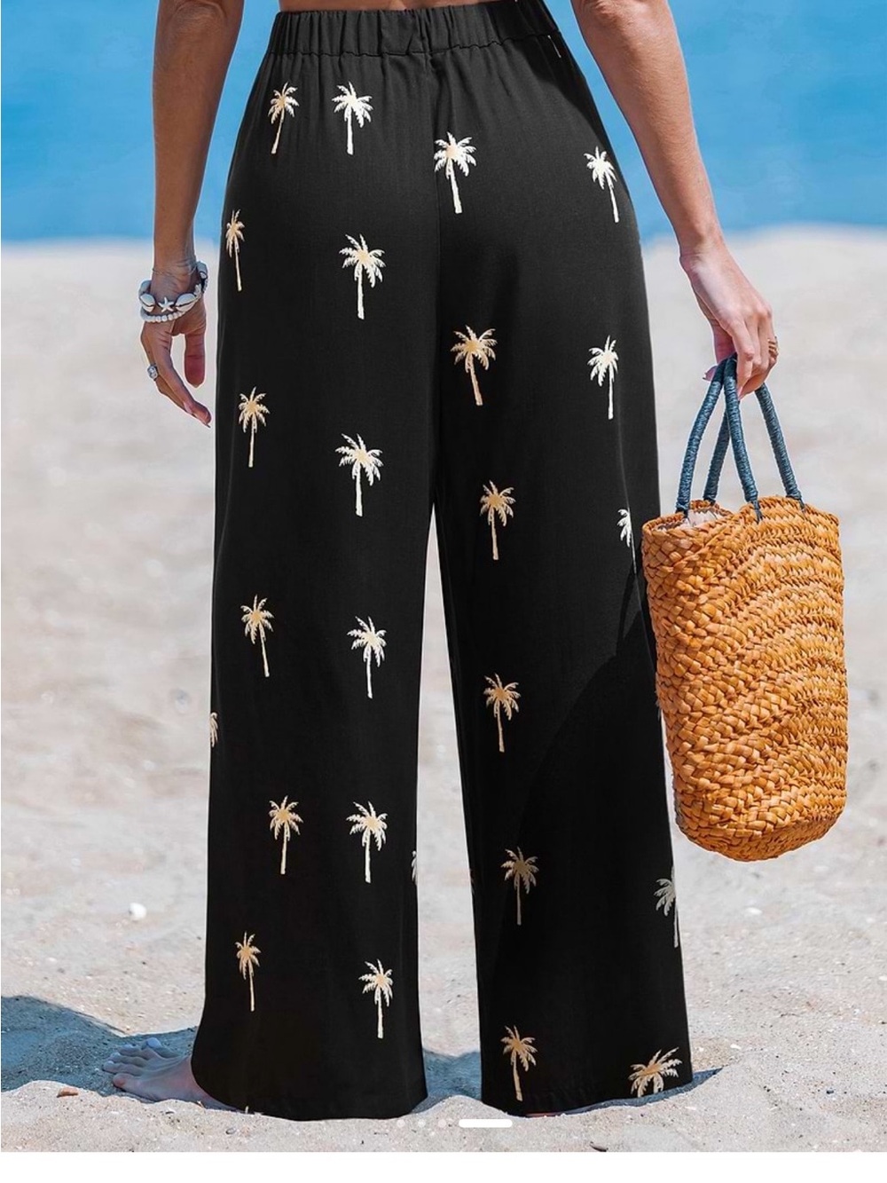 Lot of 3 CUPSHE summer wide leg pants NWT size medium